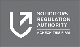 Regulated by Solicitors Regulation Authority